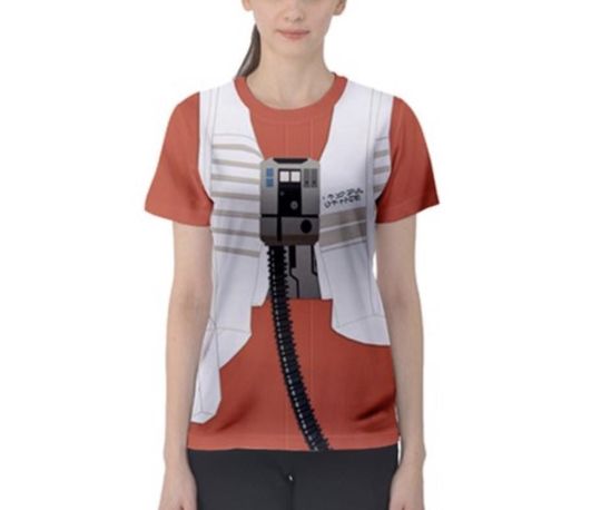 Discover Poe Dameron Rebel Pilot Inspired Short Sleeve Shirt