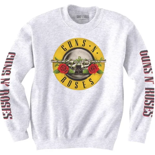 Guns N Roses Sweatshirt Classic Band Logo Unisex