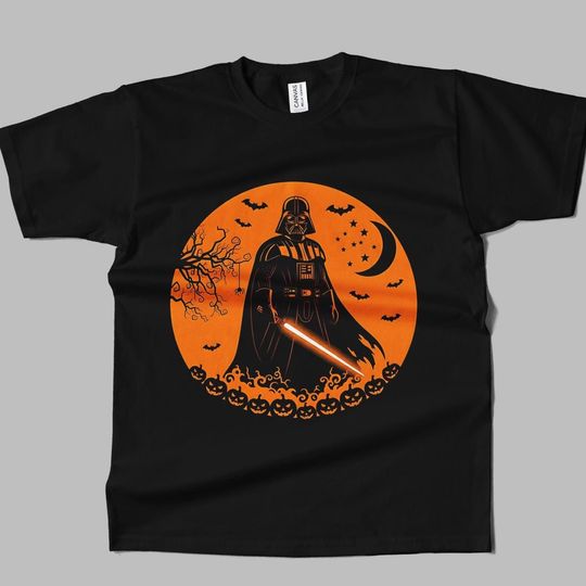 Discover Darth Vader Halloween T-Shirt: Star Wars Spooky Tee