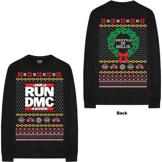 Discover Run DMC Unisex Holiday 3D Sweater with Back Print