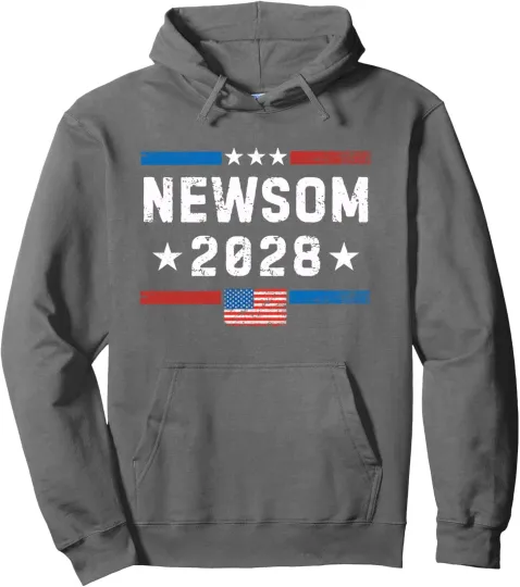 Newsom President Election Campaign Hoodie Unisex Sweatshirt