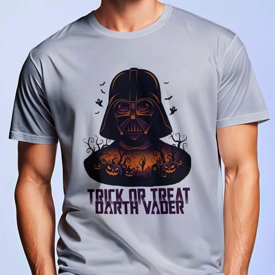 Discover Darth Vader Halloween Shirt: Star Wars Spooky Tee
