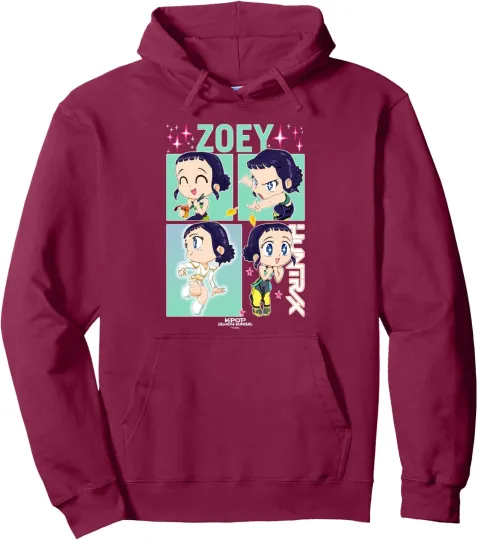 Discover KPop Music Demon Zoey Character Hoodie Unisex Sweatshirt