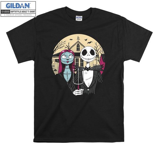 Discover Jack And Sally Figure T-shirt Hoodie Kids Child Tote Bag Tshirt