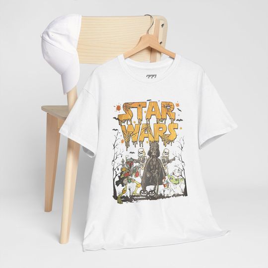 Star Wars Halloween T-Shirt: Spooky Sci-Fi Unisex Tee