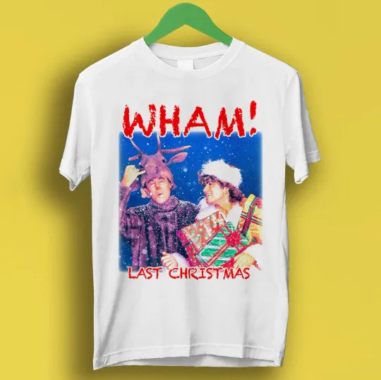 Discover Last Christmas Wham Xmas Retro Music T-Shirt