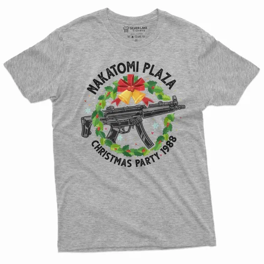 Mens Nakatomi Plaza Christmas Party T-Shirt