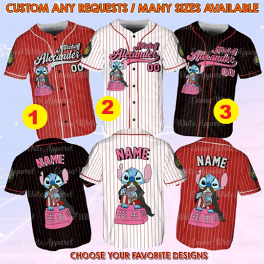 Stitch Alexander Nitrokoff Halloween Jersey, Haunted Mansion Alexander Nitrokoff Jersey, Stitch Cosplay Haunted Mansion Costume