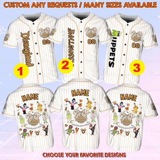 Disney The Muppets Halloween Castle Coquette Jersey, Disney The Muppets Castle Shirt, The Muppets Coquette Bow Magical Castle Shirt