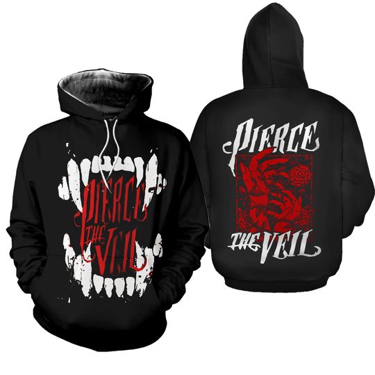 Bg Pierce The Veil Rock Band 3D Hoodie 3d - all printed