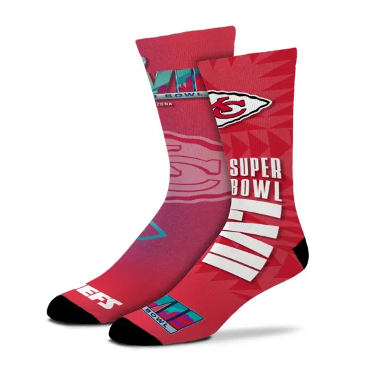 Kansas City Football Team Chiefs Socks