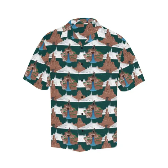 Discover Disney Mountains Are Calling Vintage Hawaiian Shirt
