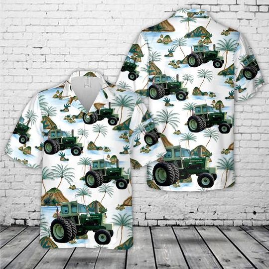 Discover Oliver Ver 3 Hawaiian Shirt, Short-Sleeve Tropical Button-Down for Men and Women