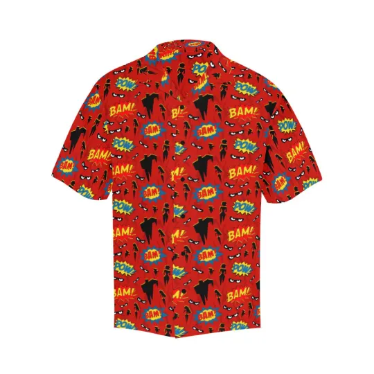 Discover Disney Incredibles Super Heroes Red Hawaiian Shirt