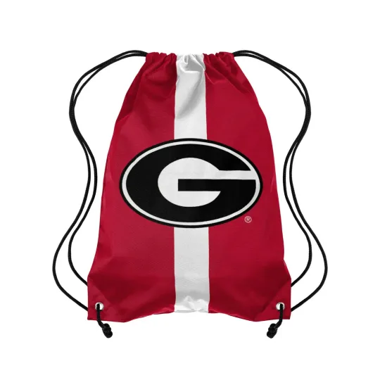 Discover GA bulldogs Team Stripe Drawstring Back Pack FREE SHIP!!