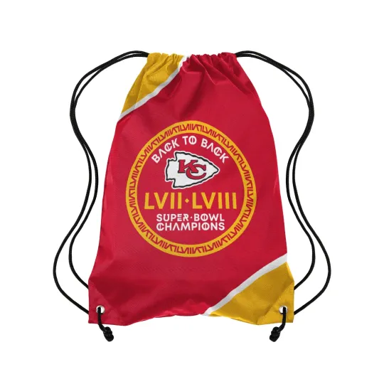 Kansas City Chiefs Football Team Drawstring Bags