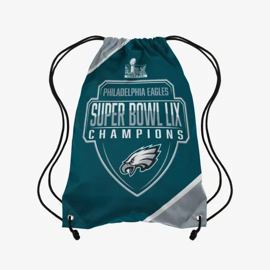 Philadelphia Eagles Football Team Drawstring Bags