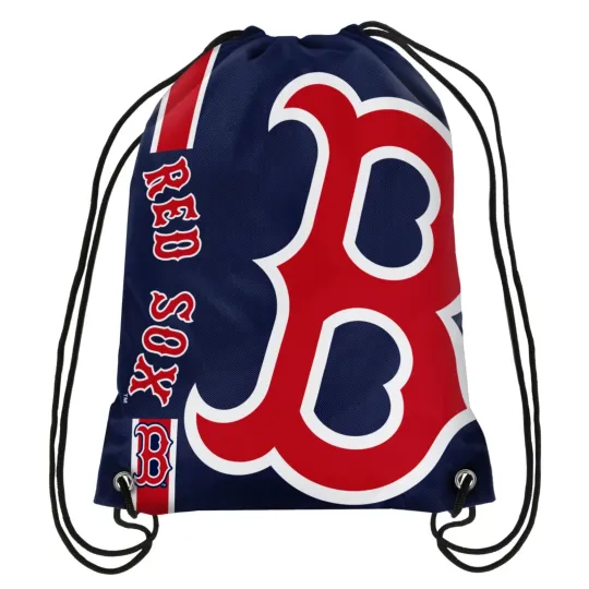 Discover Boston Red Sox MLB Side Stripe Big Logo Drawstring Back Pack FREE SHIP!!
