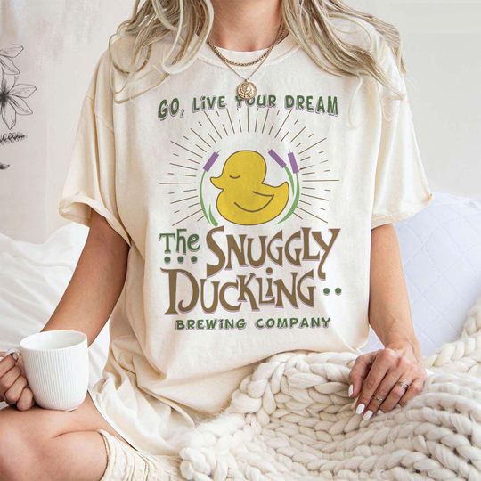Disney Tangled Rapunzel The Snuggly Duckling Go Live Your Dream Shirt, WDW Trip Unisex T-shirt Family Birthday Gift Adult Kid Toddler Tee