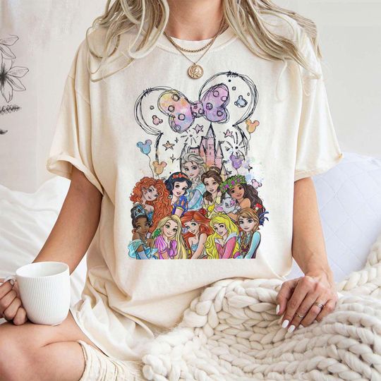 Discover Disney Princess Shirt, Princess Squad Shirt, Princess Cinde Shirt, Princess Belle Shirt, Disney Girls Trip Shirt, Tinkerbell Shirt
