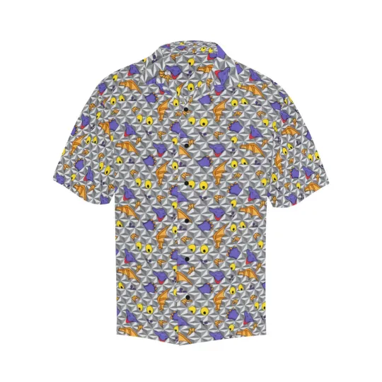 Discover Disney Epcot Figment Dream Come True Hawaiian Shirt