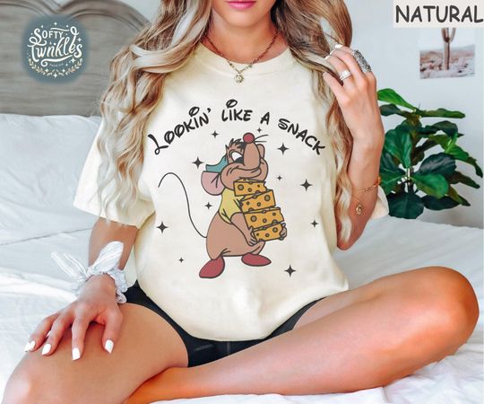 Discover Retro Lookin' Like A Snack Gus-Gus Shirt, Disney Cindrella Shirt, Disney Snacks, Disneyland Trip Shirt, Disney Family Shirt, Disneyland Tee