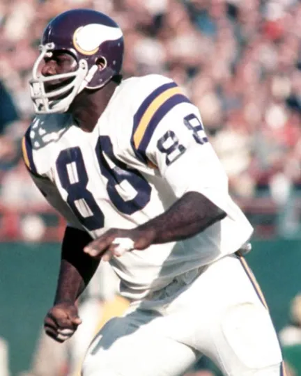 Minnesota Vikings Alan Page Football Poster - Premium Matte Vertical Print