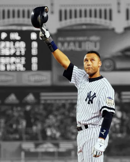 Discover NY New York Yankees Derek Jeter Glossy