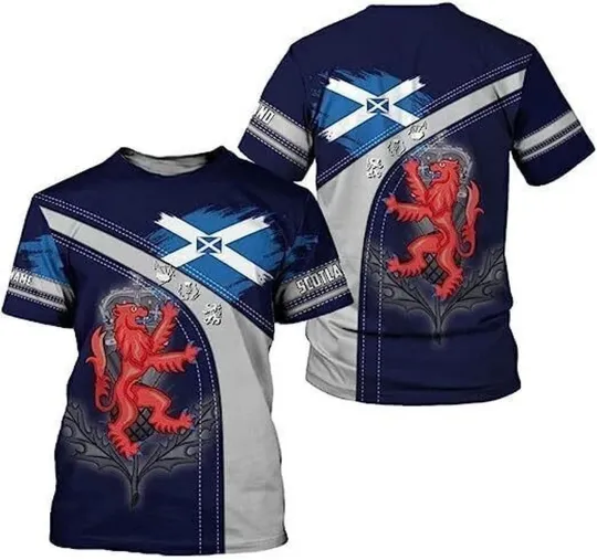 Discover Personalized Scotland 3D T- SHIRT Halloween