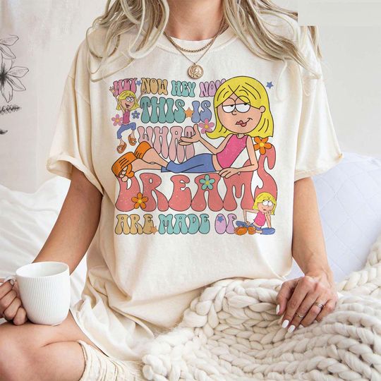 Discover Disney Cute Lizzie McGuire This Is What Dreams Are Made Of Retro Shirt, WDW Magic Kingdom Disneyland Trip Family Vacation Holiday Gift