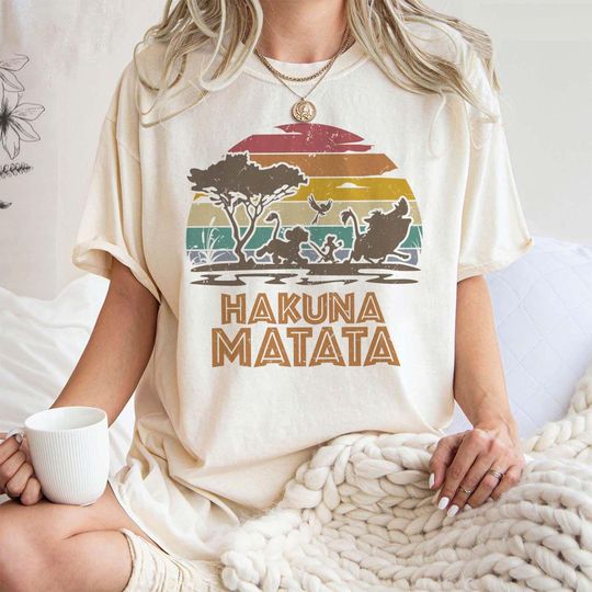 Discover Disney Hakuna Matata Comfort Color Shirt, Animal Kingdom Shirts, Disney Lion King, Disney Family Shirts, Disney Vacation Shirt, Disney 2025