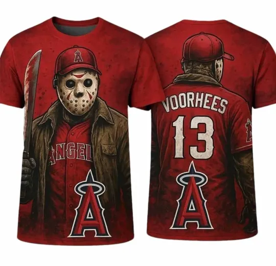 Discover Halloween Horror Gift For Hallowen AOP 3D T-Shirt