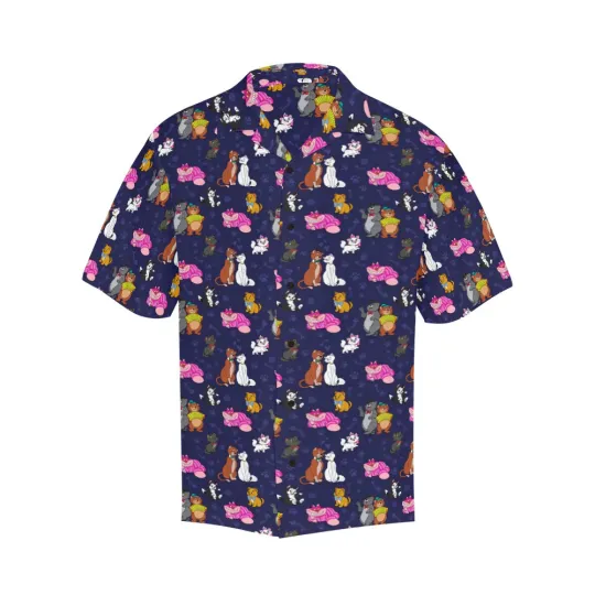 Discover Disney Cat Favorites Halloween Hawaiian Shirt