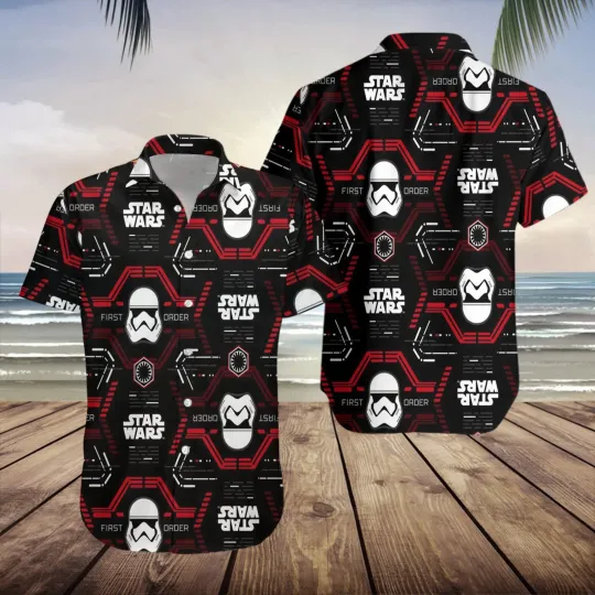 Discover Disney Star Wars Summer Beach Starwars Stormtrooper Aloha Hawaiian Shirt