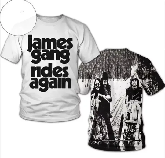 James Gang Rides Again Album Cover AOP 3D T-shirt
