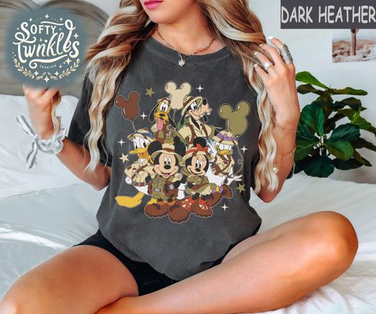 Discover Vintage Disney Animal Kingdom Shirt, Disney Safari Shirt, Mickey and Friends Shirt, Matching Animal Kingdom Shirts, Disney Wild Life Shirt