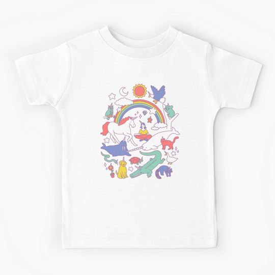 Discover Unicorns! Kids T-Shirt