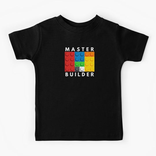 Discover Master Builder Kids T-Shirt