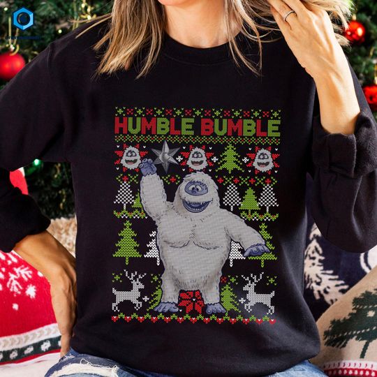 Discover Christmas Yeti Humble Bumble Shirt | Rudolph the Red-Nosed Reindeer | Rudolph Movie Characters | Merry Christmas | Retro Humble Bumble Shirt