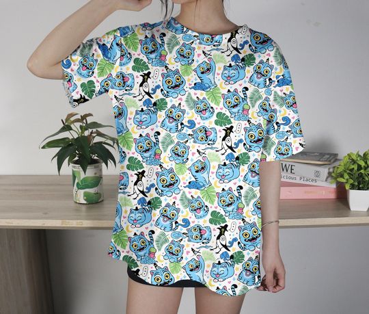 Discover Derpy Tiger T-Shirt, Kawaii Tiger Shirt, Anime Tiger Shirt, Otaku Gift Shirt, Demon Hunters Tee, Hunter Graphic Tee, Derpy Tiger Gifts