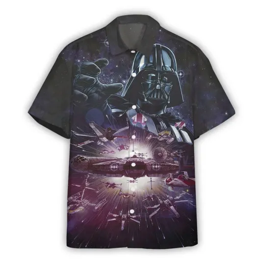Discover Disney Star Wars Darth Vader Control The Galaxy Hawaiian Shirt