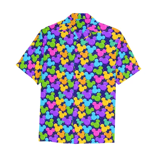 Discover Disney Mickey Park Balloons Hawaiian Shirt