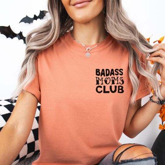 Discover Badass Moms Club T-Shirt - Streetwear Graphic Mom Tee