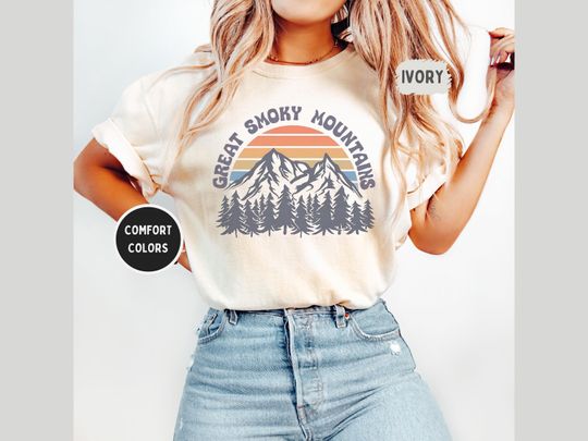 Discover Great Smoky Mountains National Park Sweatshirt, Nature Lover Gifts, Cozy Adventure Apparel, Mountain Vacation Clothing, Outdoor Enthusiast