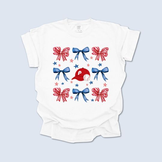 Coquette Phillies Bows Toddler, Youth & Adult T-Shirt