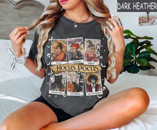 Retro Hocus Pocus Shirt, Sanderson Sisters Shirt, Trick or Treat Shirt, Spooky Season Shirt, Disneyland Halloween Trip Shirt, Halloween Gift