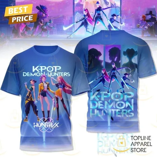 Discover KPop Demon Hunters 3D T-Shirt