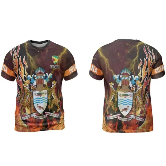 Discover Personalized Guyana Shirt, Guyanese Pride T shirt 3D for Men & Women