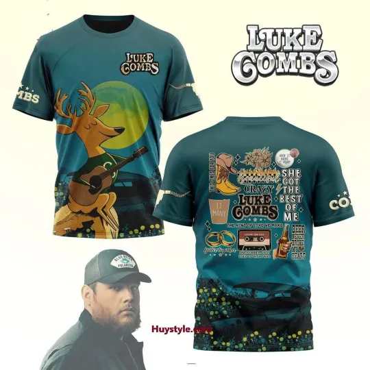 Discover Lukee Comb album 3D SHIRT unisex