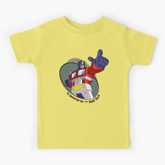 Optimus Prime - Transform and Roll Out Kids T-Shirt